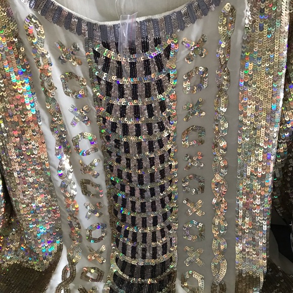 🌼Gorgeous Boston Proper sequins Blouse 🌼 - Picture 5 of 10